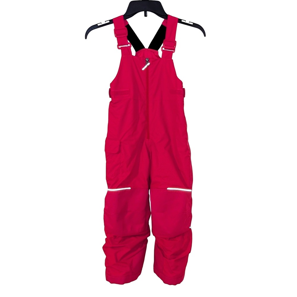 Columbia Kids‎ Pink Omni-Tech Outgrown Insulated Snow Bib Overalls XXS 4/5